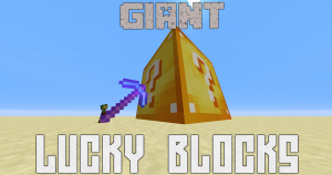 Download Giant Lucky Blocks for Minecraft 1.12.2
