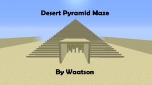 Download Desert Pyramid Maze for Minecraft 1.8