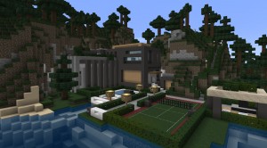 Download Modern Taiga House for Minecraft 1.8