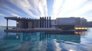Download Modern Beach House for Minecraft 1.8