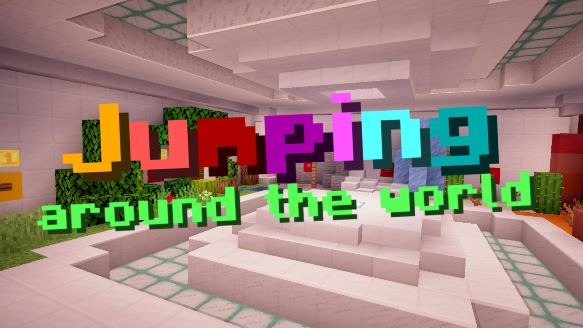 Download Jumping Around the World for Minecraft 1.13.2