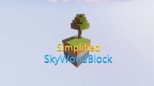 Download Simplified SkyWorldBlock for Minecraft 1.15