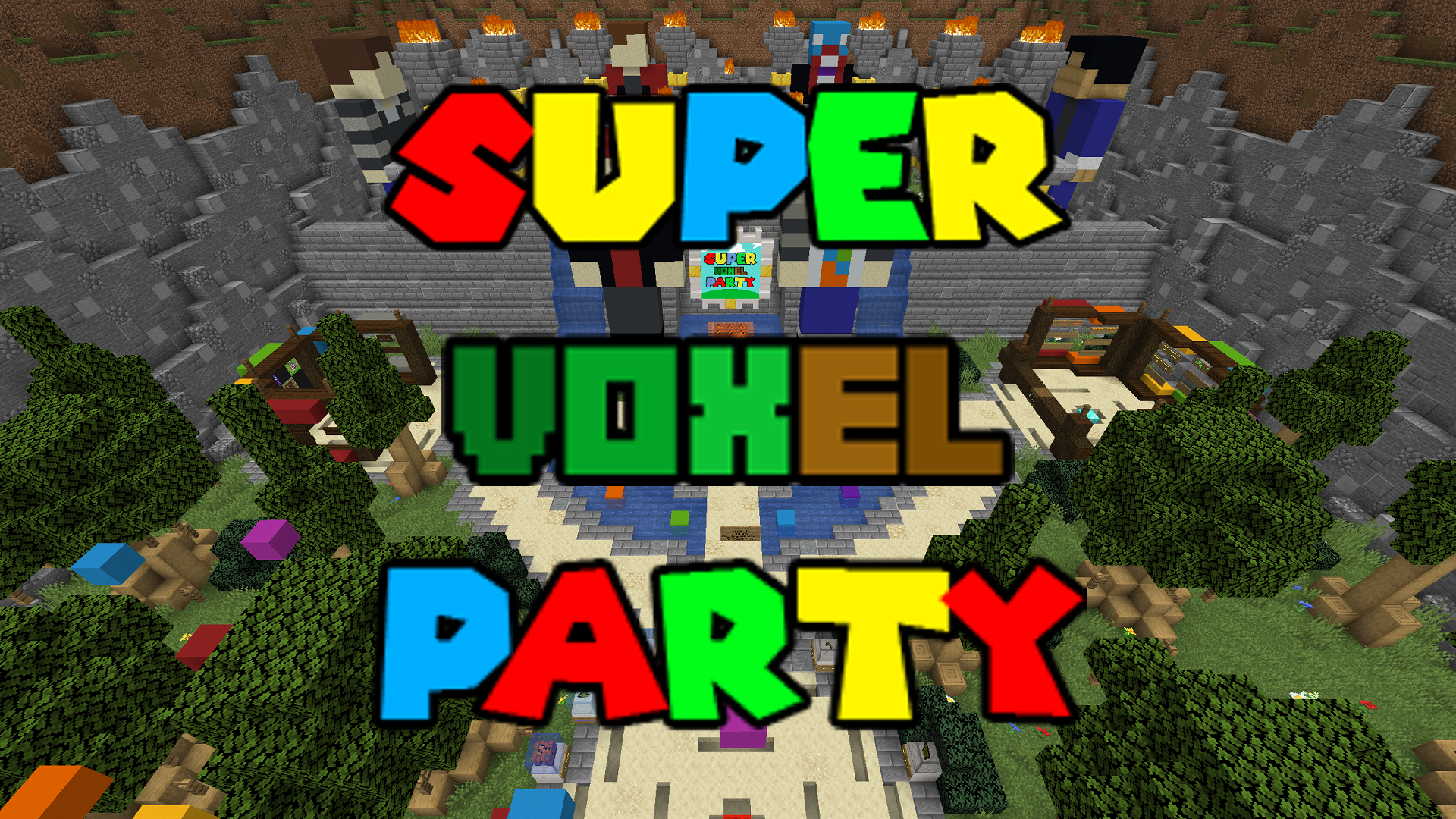 Download Super Voxel Party! for Minecraft 1.16.3