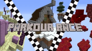 Download THE PARKOUR RACE for Minecraft 1.16.4