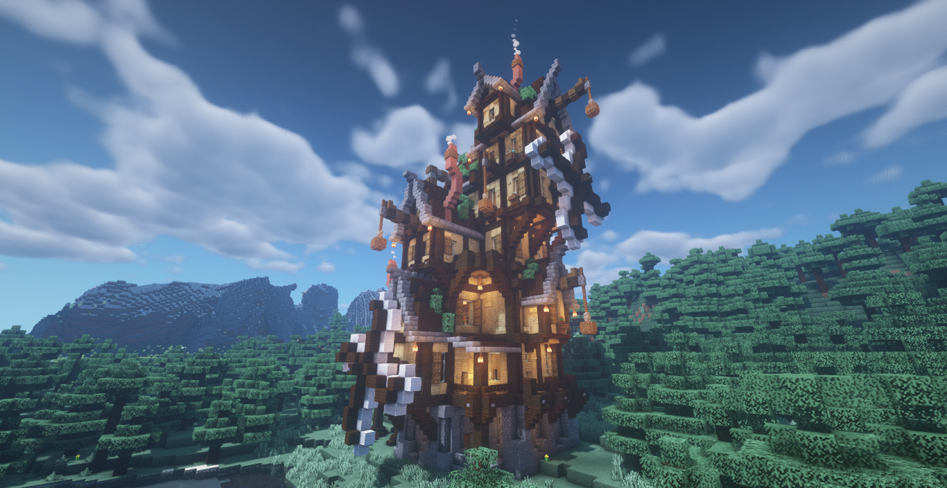 Download SteamPunk Mansion for Minecraft 1.16.3