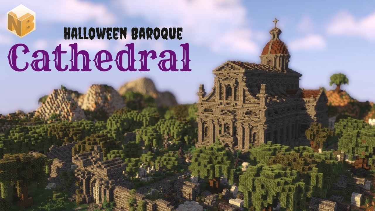 Download Baroque Cathedral: Halloween Edition for Minecraft 1.17.1