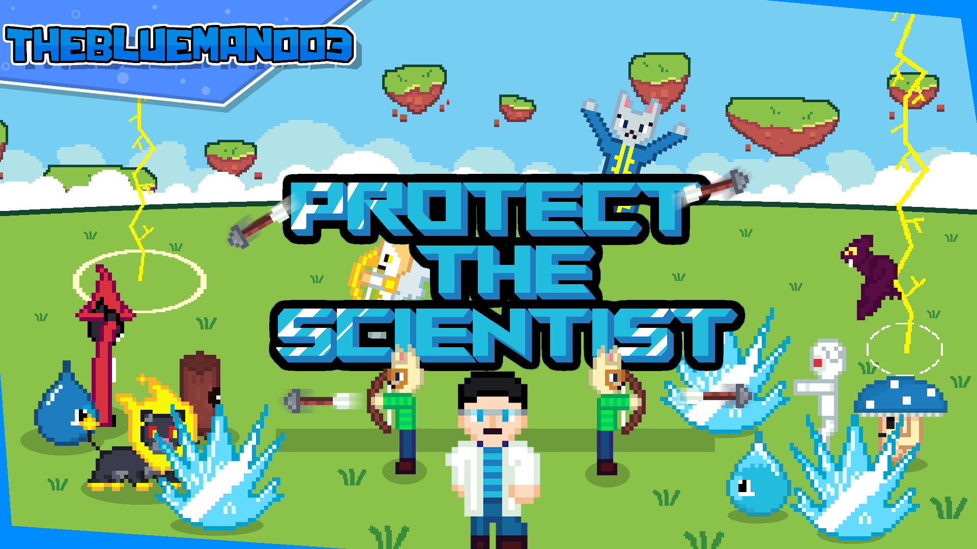Download Protect the Scientist 1.0.0 for Minecraft 1.20.2