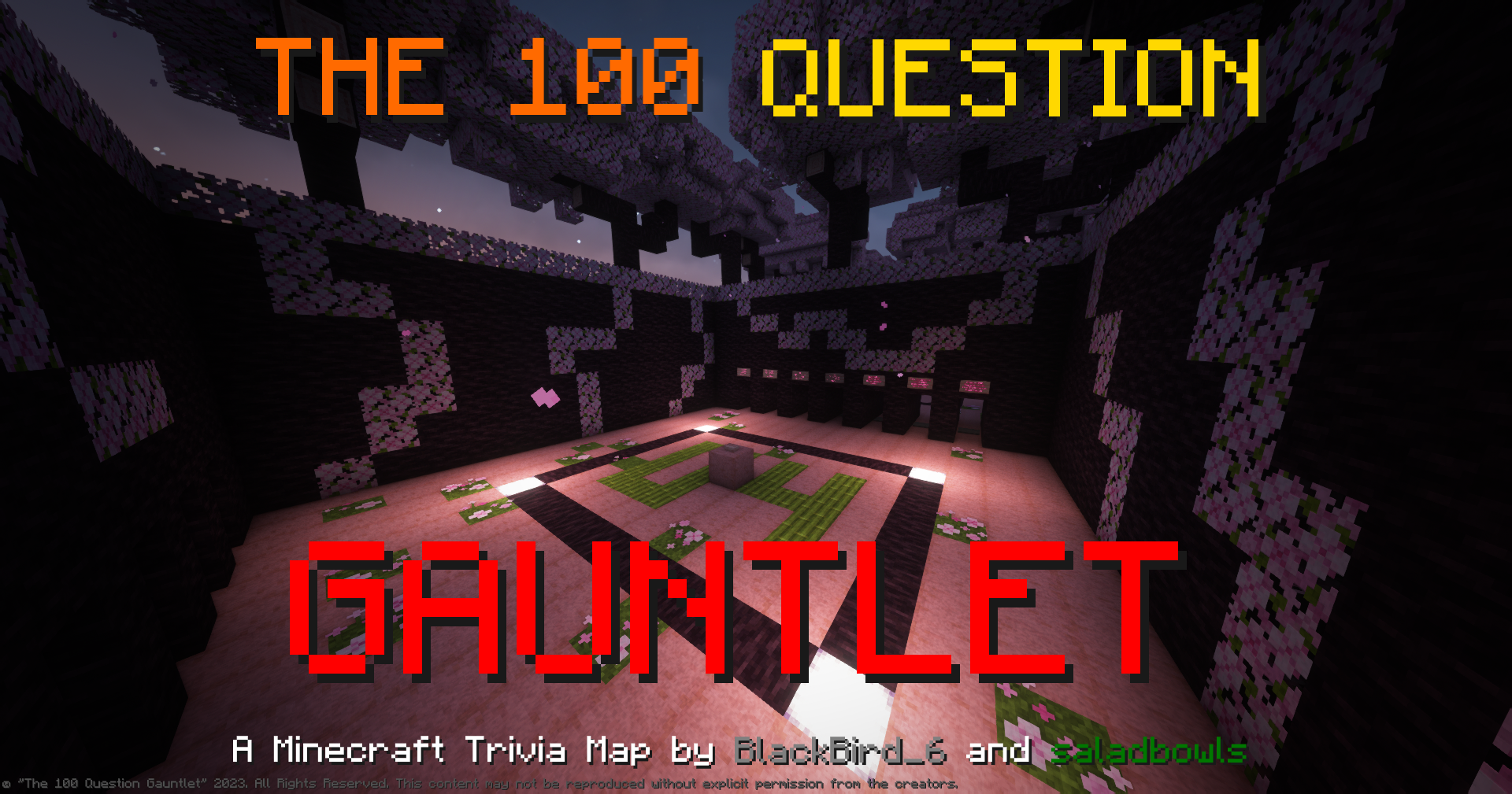 Download The 100 Question Gauntlet 1.0.3 for Minecraft 1.20.1