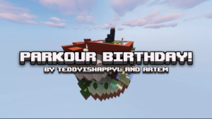 Download Parkour Birthday! 1.0 for Minecraft 1.19.3