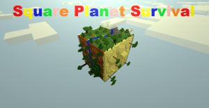 Download Square Planet Survival for Minecraft 1.10.2