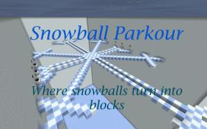 Download Snowball Parkour for Minecraft 1.8