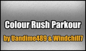 Download Colour Rush Parkour for Minecraft 1.8.1