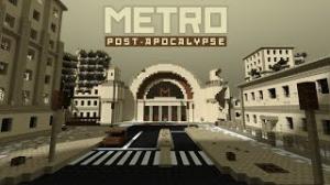 Download Metro Post-Apocalypse for Minecraft 1.8.1