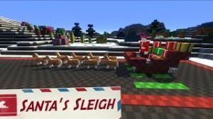 Download Santa's Sleigh for Minecraft 1.8