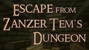 Download Escape from Zanzer Tem's Dungeon for Minecraft 1.7