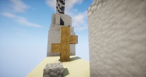 Download «Getting Over It: Call Of Satan» (2 mb) map for Minecraft