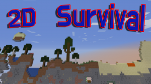2D Survival Map 1.13.2 for Minecraft 