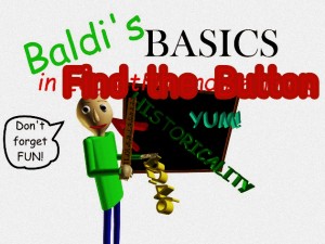 Download Baldi's Basics in Find the Button for Minecraft 1.13.1