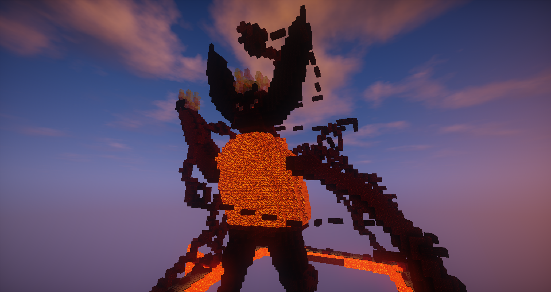 Download «Getting Over It: Call Of Satan» (2 mb) map for Minecraft