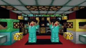 Download THE 100 LEVELS for Minecraft 1.13.1