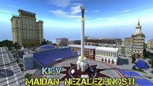 Download Maidan Nezalezhnosti (Kiev, Ukraine) for Minecraft 1.12.2