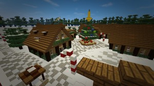 Download Santa's Christmas Village for Minecraft 1.12.2