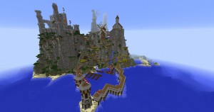 Download Medieval Mountain Village for Minecraft 1.12.2