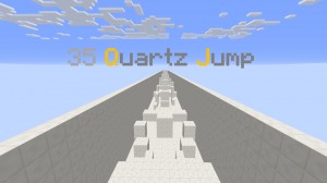Download 35 Quartz Jump for Minecraft 1.12.2