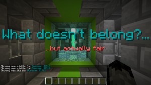 Download Actually Fair What Doesn't Belong for Minecraft 1.14