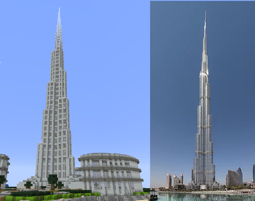 Download Dubai Landmarks 30 Mb Map For Minecraft