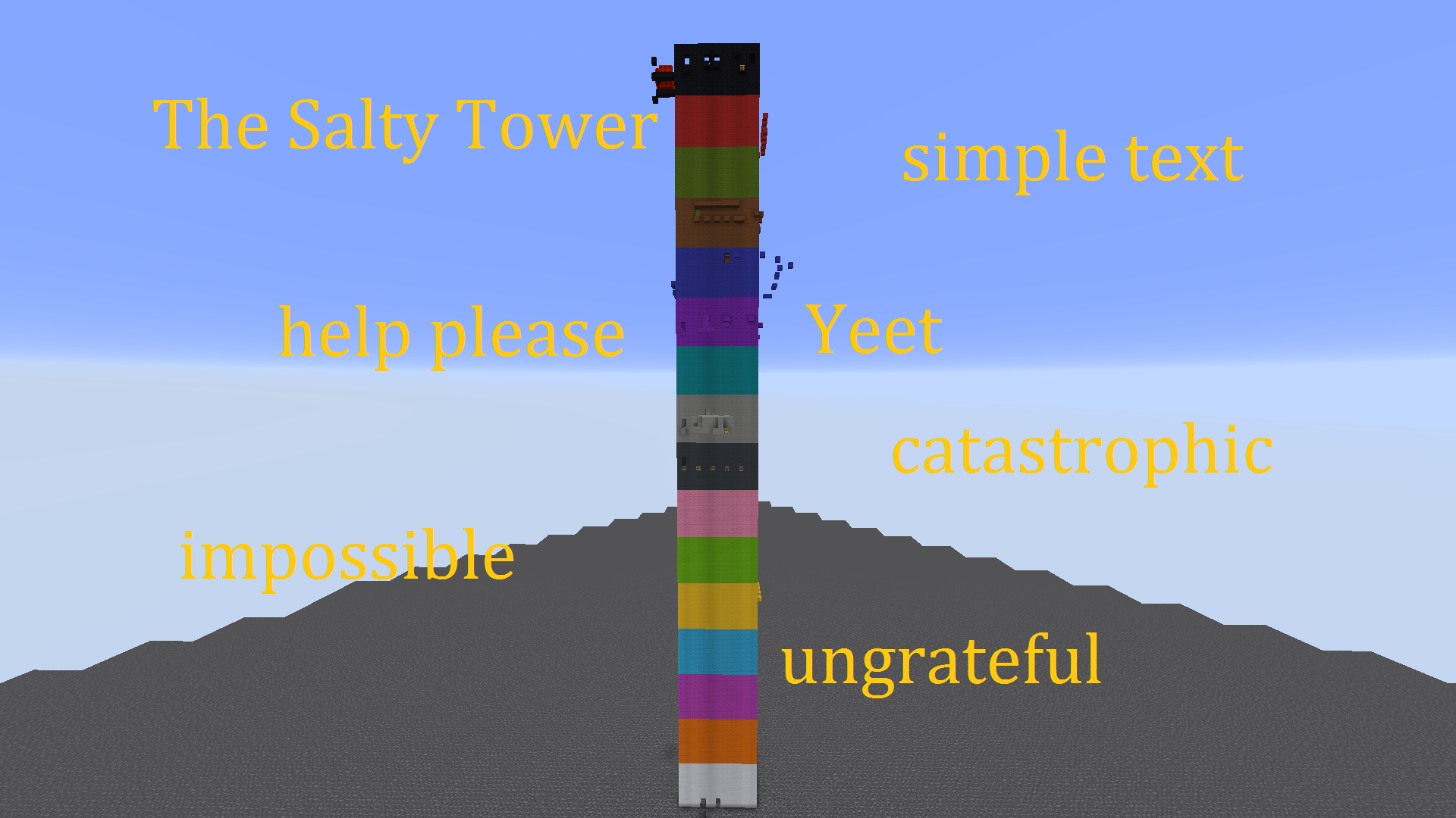 Download The Salty Tower! for Minecraft 1.14.3