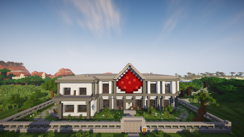 Download «Redstone Smart House» (18 mb) map for Minecraft
