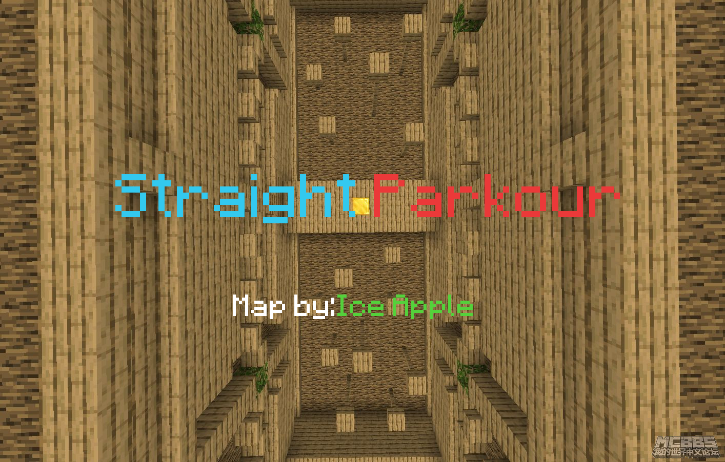Download Straight Parkour for Minecraft 1.14.3