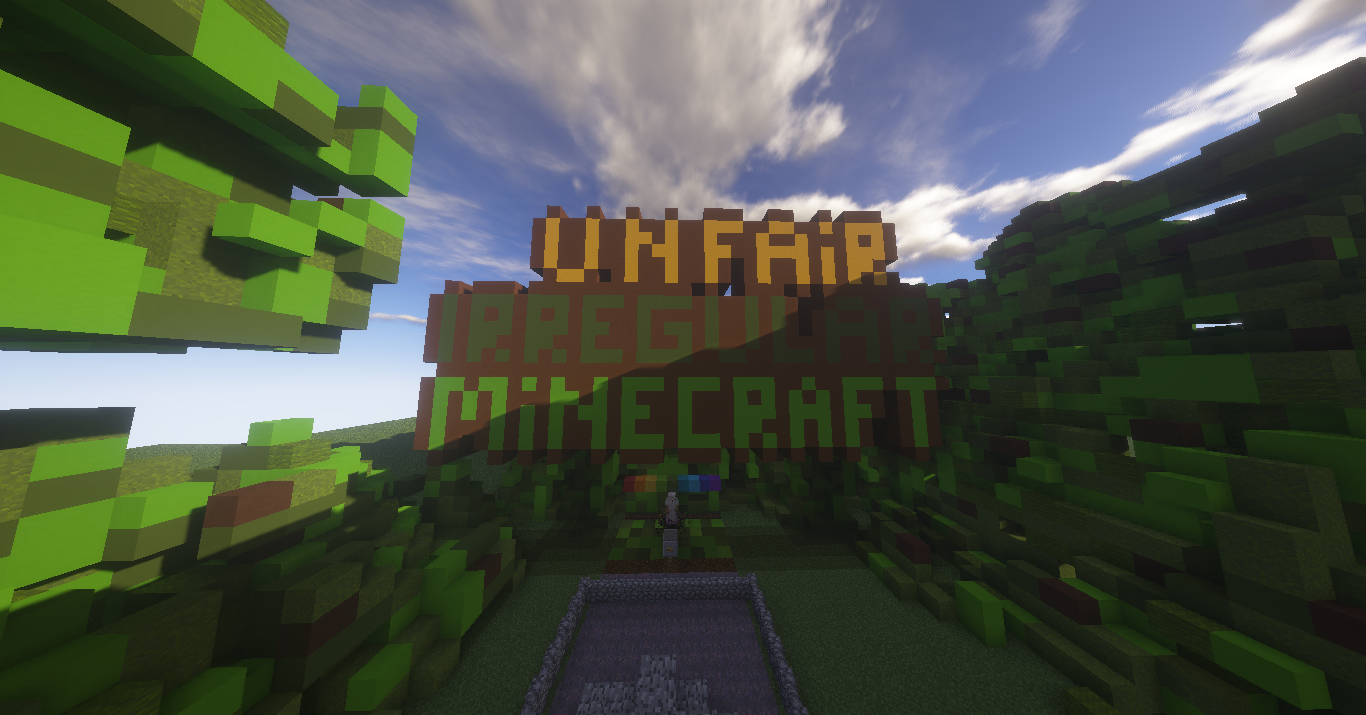 Download Unfair Irregular Minecraft for Minecraft 1.12.2