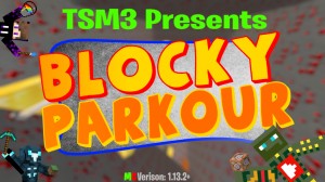 Download Blocky Parkour for Minecraft 1.13.2