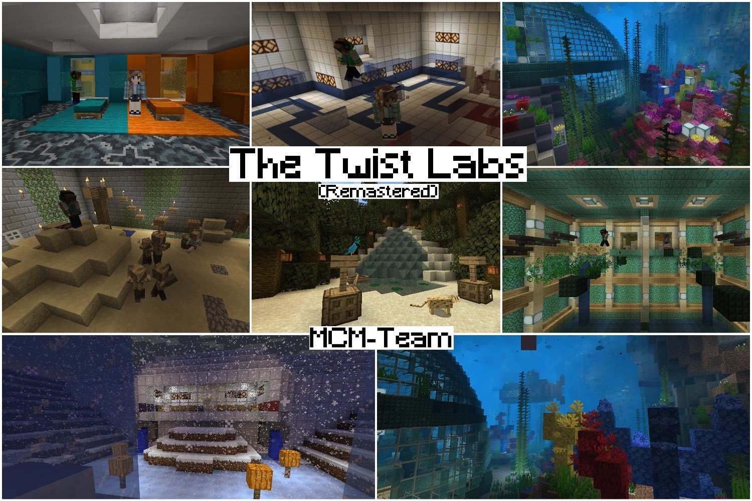 Download The Twist Labs (Remastered) for Minecraft 1.15.2