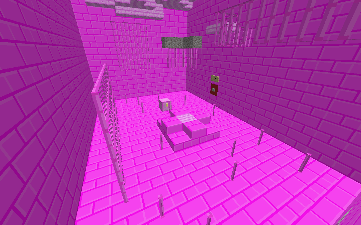 Pink Prison Escape Map 1.15.2 for Minecraft 