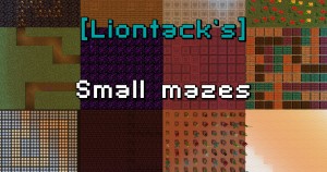 Download [Liontack's] Small Mazes for Minecraft 1.16.1