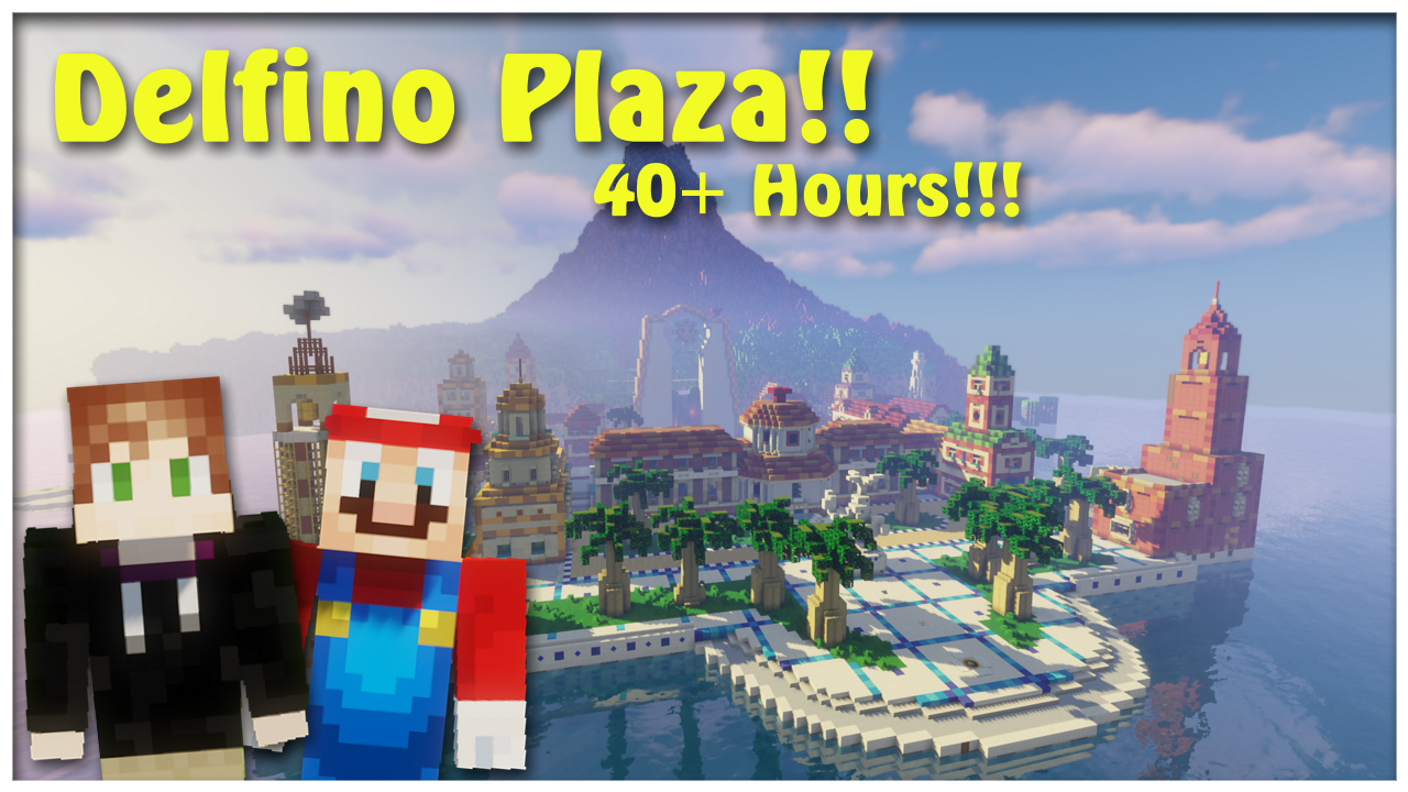 Download Delfino Plaza (Super Mario Sunshine!) for Minecraft 1.16.4