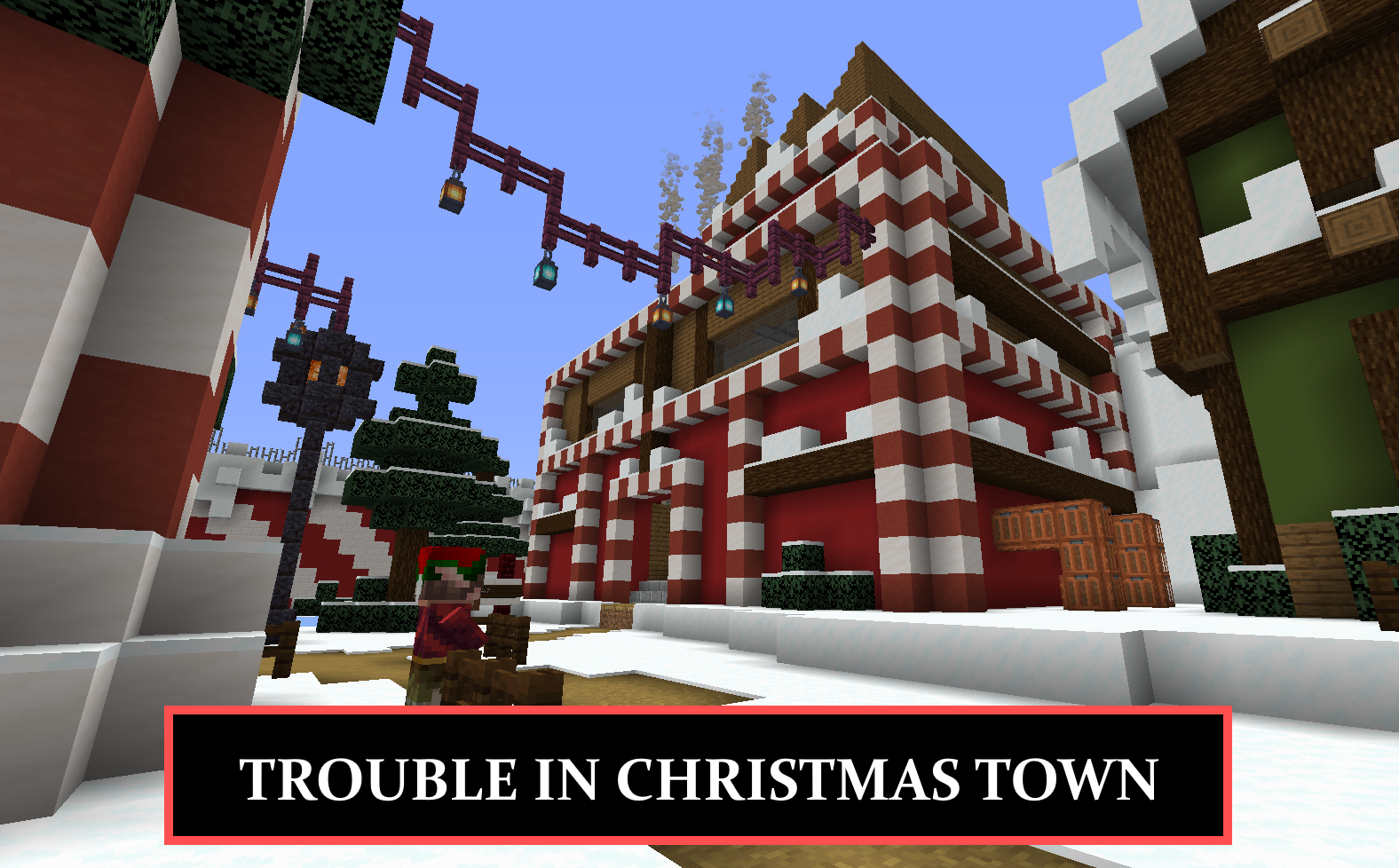 Download Trouble in Christmas Town for Minecraft 1.16.4