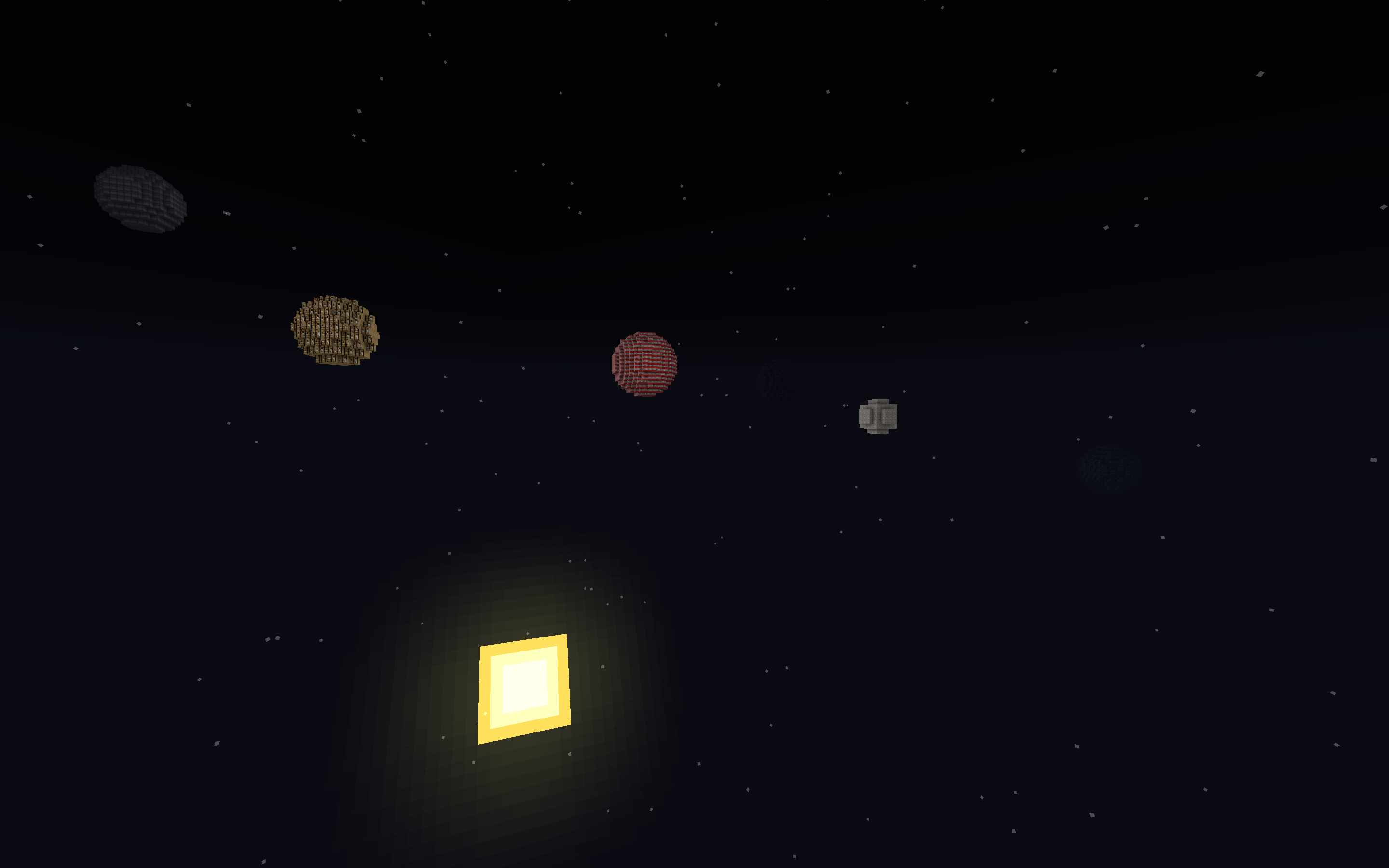 Download «Floating Planets Survival» (4 mb) map for Minecraft