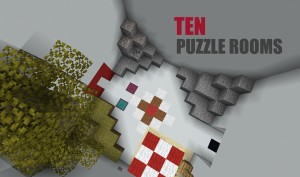 Download Ten Puzzle Rooms for Minecraft 1.16.4