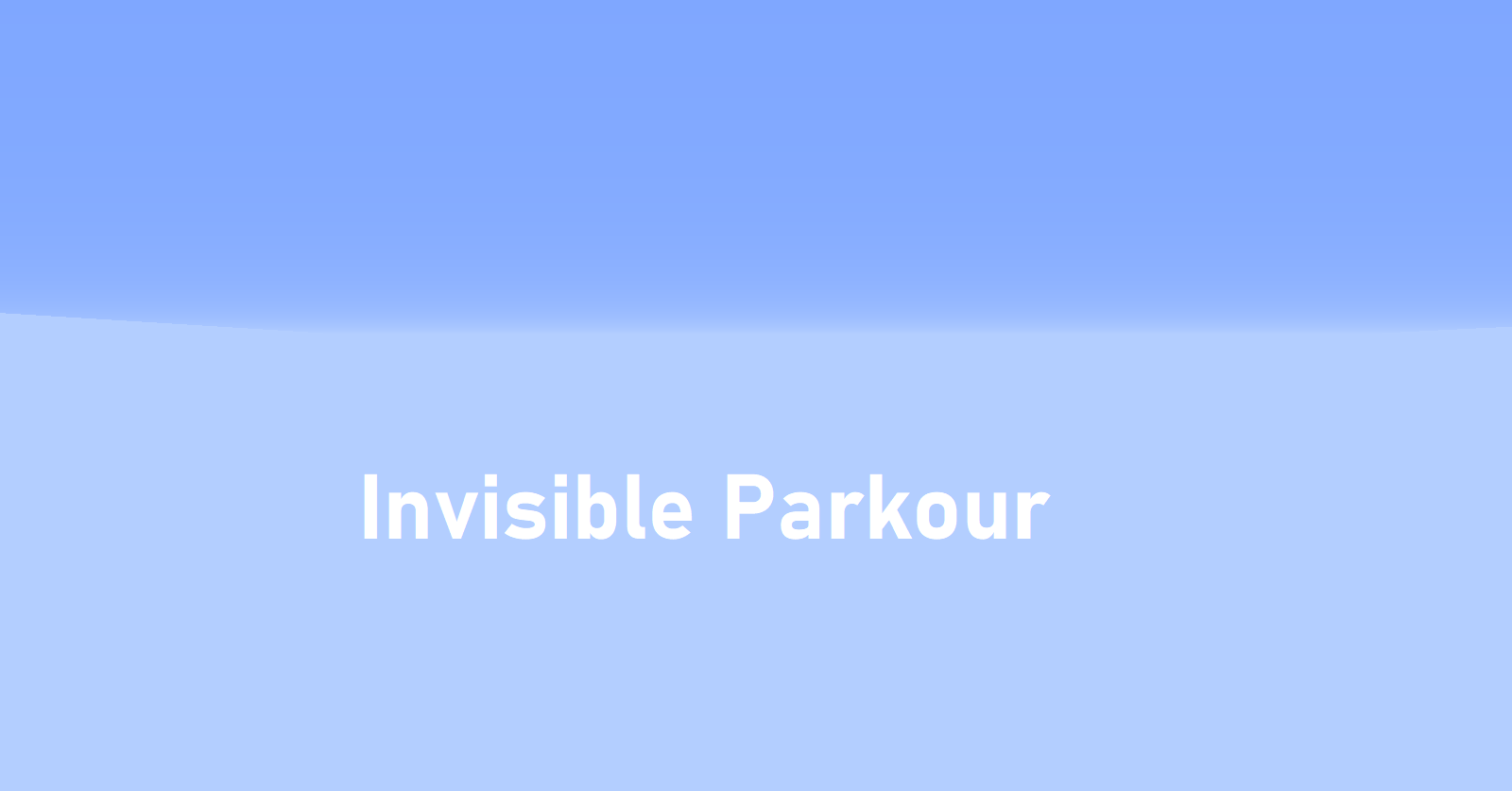 Download Invisible Parkour for Minecraft 1.16.4