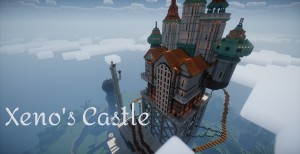 Mountain Fortress Map (1.19.3, 1.18.2) - Medieval Survival Castle 