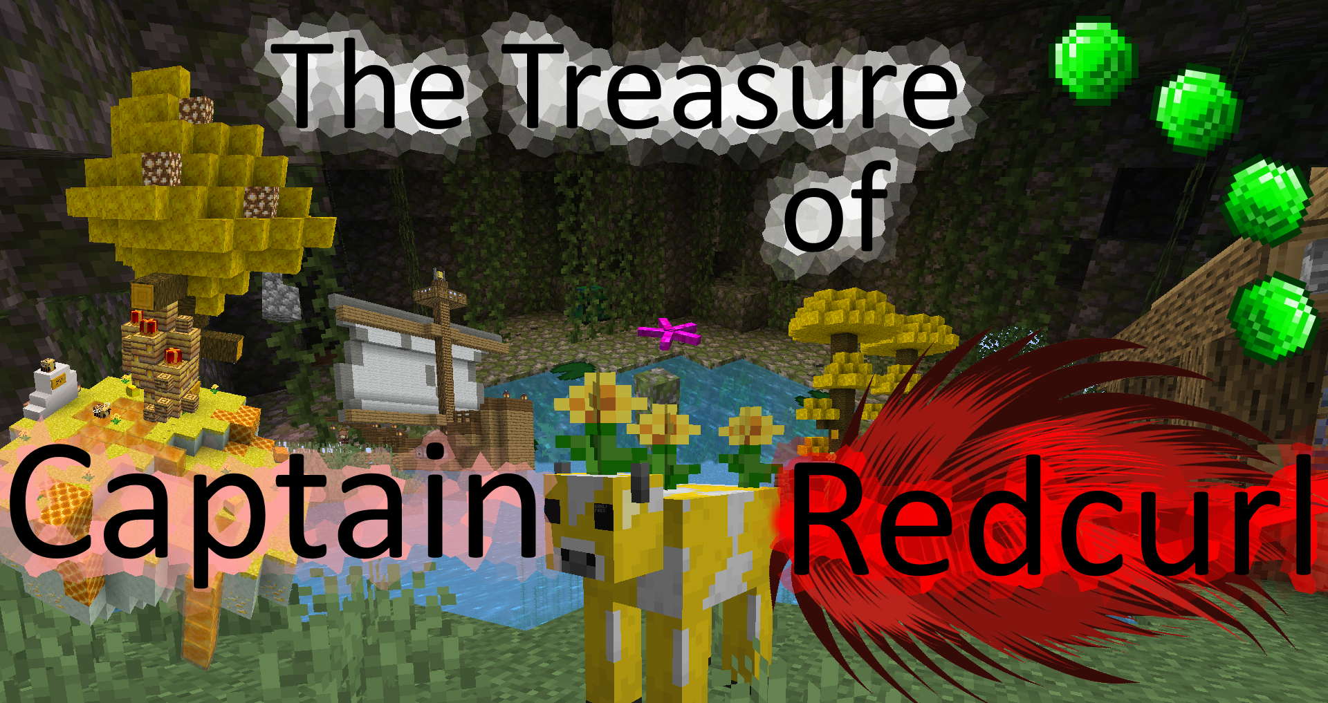 Download The Treasure of Captain Redcurl for Minecraft 1.16.5