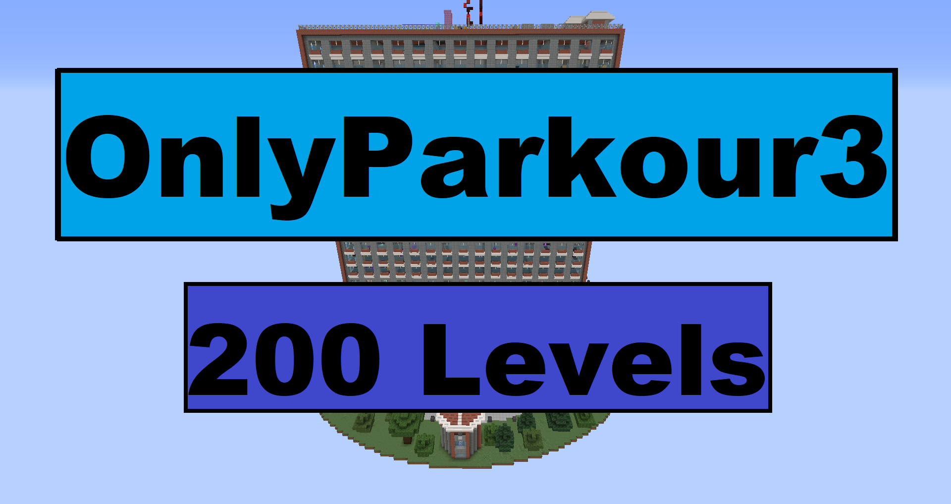 Download OnlyParkour3 200 Levels for Minecraft 1.16.5