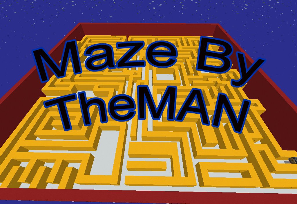 Download Maze By TheMAN for Minecraft 1.16.5