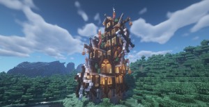 Download SteamPunk Mansion for Minecraft 1.16.3