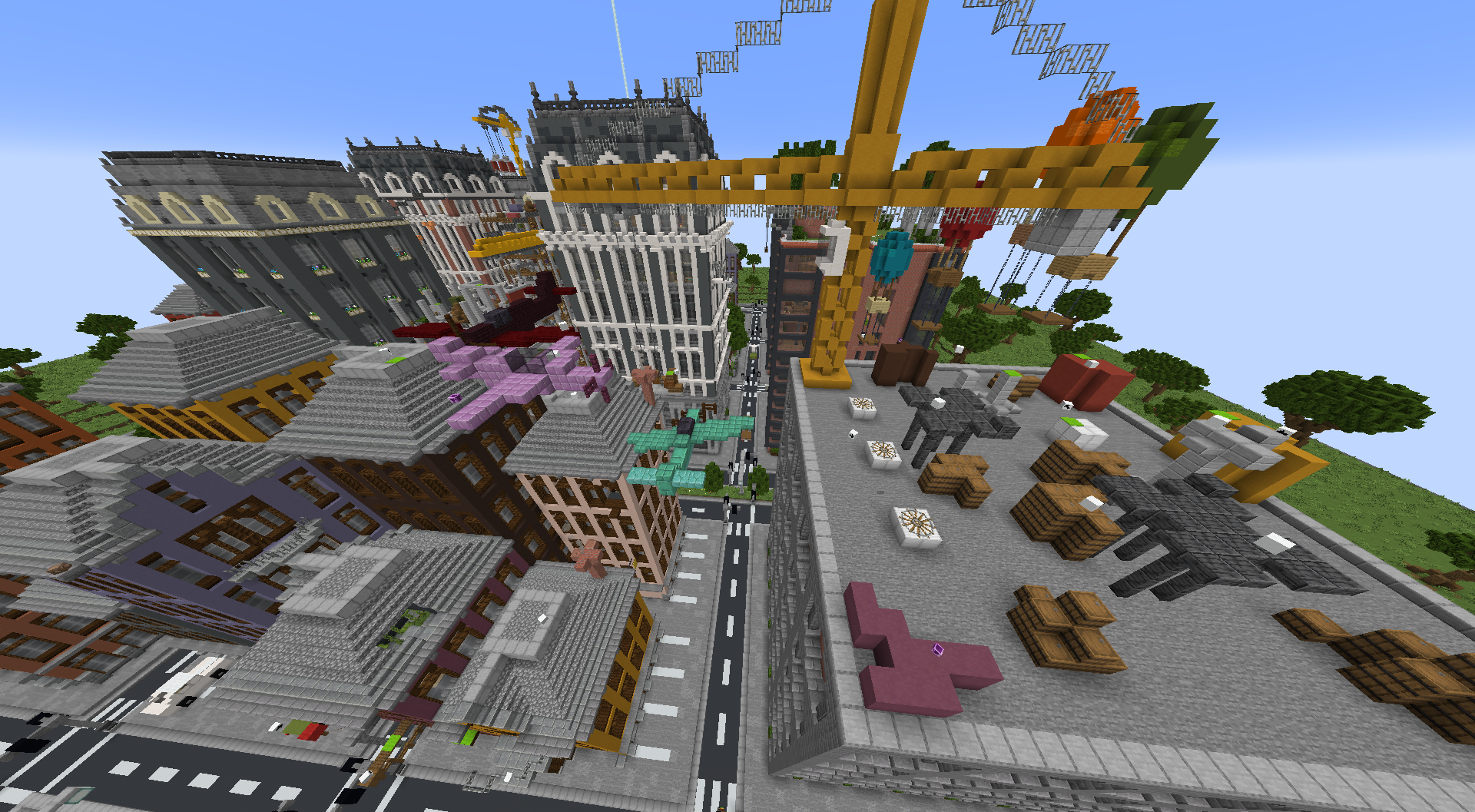 Download Parkour City for Minecraft 1.17