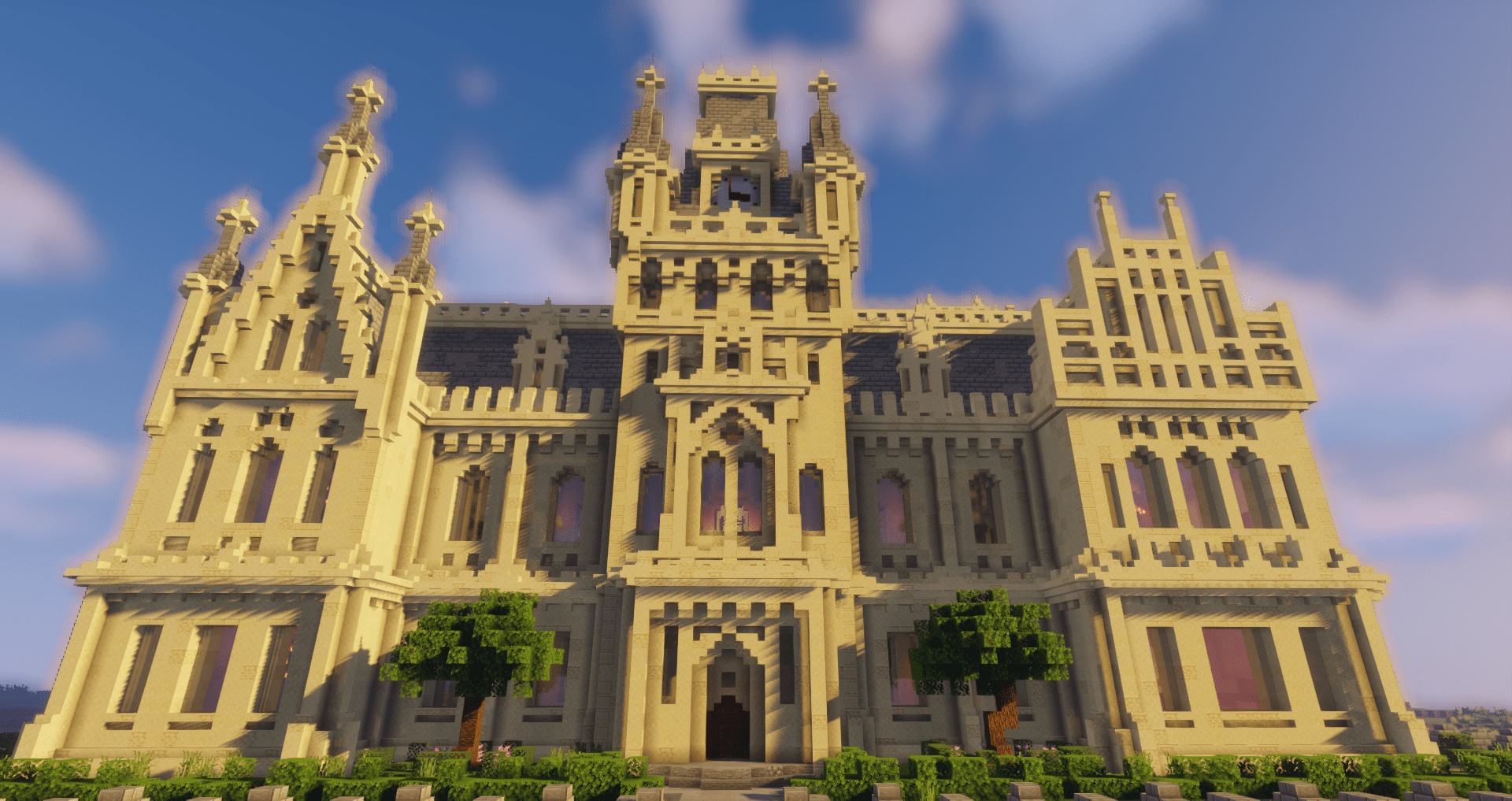 Download Neo Gothic Palace 9 Mb Map For Minecraft